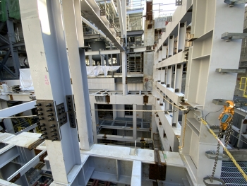 KẾT CẤU THÉP NHÀ MÁY  XỬ LÝ CHẤT THẢI DỰ ÁN KURASHIKI