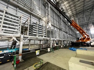 KẾT CẤU THÉP GIÁ ĐỠ ĐƯỜNG ỐNG DỰ ÁN KASAOKA